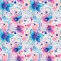 Preview: Crazy Paisly Flowers Pink